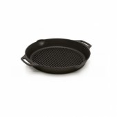 Briaunuota ketaus keptuvė be rankenos, 30–35 cm