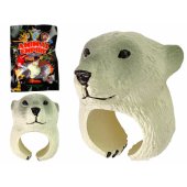 Hand Ring Educational Animals Bear White