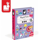 Janod Magnetibook magnetinė dėlionė Princesės