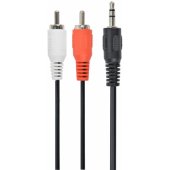 3.5mm to 2xRCA Stereo Plug Cable 2.5m
