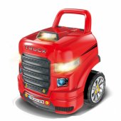 Mechaniko rinkinys, išardomas sunkvežimis, dirbtuvių įrankiai