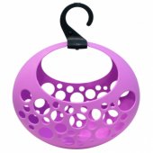 Basket for laundry tongs Love lilac 29x13x31cm