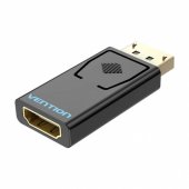 _1379501 HDMI adapteris Vention AIOB0 90 laipsnių kištukas į lizdą (juodas)