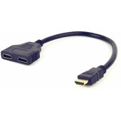 Passive HDMI Dual Port Black