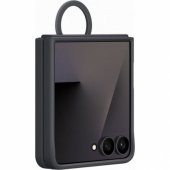 Silicone Case with Ring PF766TBEGWW Flip7 (Black)