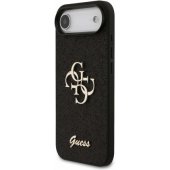 PU Fixed Glitter 4G Metal Logo Case iPhone Air Black