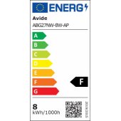 E27, A60, 8 W, 806 lm, 4000 K neutrali balta