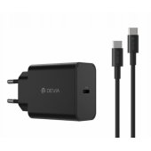 Rocket PD 45W 1x USB-C black+ cable USB-C