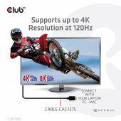 CLUB3D Ultra High Speed HDMI™ Certified Cable 4K120Hz 8K60Hz 4