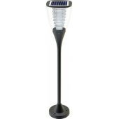 PowerNeed Solarna latarnia ogrodowa Pearl z czujnikiem zmierzchu, pane
