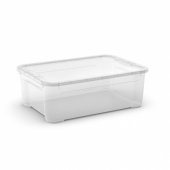 Krepšys T Box, skaidrus, 32 l, 39x56x19cm