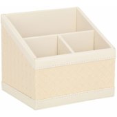 Pen Holder WILMA 15.5x12.5x13.5cm White