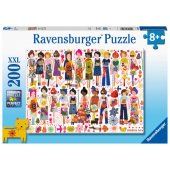 _6820986 Ravensburger Puzzle 200 pc Flowers and Friends