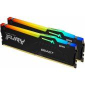 Fury Beast RGB Black 64GB 2x32GB 6000MHz DDR5 DIMM KF556C36BBE2AK2-64