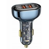 CC159CC02 2xUSB 1xUSB-C 80W Blue