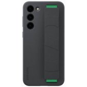 "Silicone Cover with Strap Galaxy S23 Plus (EF-GS916TBE)" Black