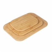 BW14107 Simple Prep Bamboo Chopping Board Set