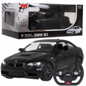 RASTAR BMW M3 nuotoliniu būdu valdomas automobilis 1:14, juodas