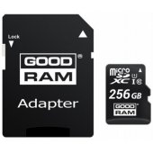 256GB Micro SDXC Class 10 + adapteris M1AA-2560R12