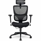 OfficePal C40 juoda biuro kėdė