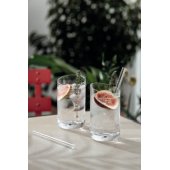 Purismo Bar stikliniai šiaudeliai, 20 cm, 4 vnt.