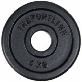 Cast Iron Weight Plate Castblack OL 5 kg