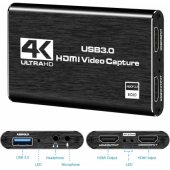 HDMI Video Capture Card 4K@60FPS / USB 3.0 / HDCP 2.2