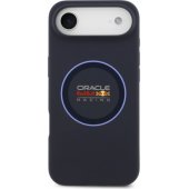 Silicone Blue Ring MagSafe Case iPhone Air Navy