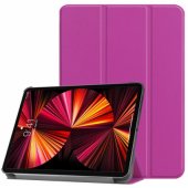 „Tri-Fold“ ekoodos stovas dėklas Xiaomi Pad 5/ 5 Pro (11") 2021, violetinis