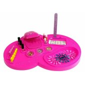 LeanToys kosmetinis nagų rinkinys, džiovintuvas, lakai