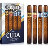 Cuba SET CUBA ORIGINAL Quad For Men Gold &amp| Royal &amp| Winner &amp