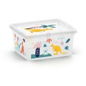 Dėžutė gyvūnams Clear 2L 20x17x10cm