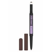 Express Brow Satin Duo (Shade Dark Brown, Eyebrow Pencil, 0,71 g)