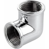 Perfexim chromuota žalvarinė alkūnė su vidiniu sriegiu 3/ 4" (07-452-0200-000)