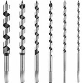 Verto Drill Set of SPIRAL DRILLS for wood 230 MM 6 Pcs. 60H800