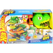 Hot Wheels Hot Wheels City T-Rex mūšio lenktynių trasa
