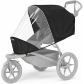 Urban Glide 3 lietaus uždangalas, vienvietis, neperšlampamas uždangalas, juodas, vienas dydis