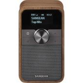_8247178 Sangean DDR-8 kompaktiškas medinis DAB+ ir FM radijas su „Bluetooth“