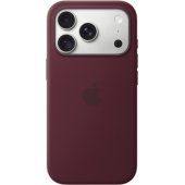 iPhone 18 Pro Max Silicone Case with MagSafe Burgundy MK914ZM/ A