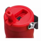 The IceFlow Bottle Flip Straw 2.0 0,47L red