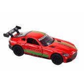 Sports Car Car 1:32 Action Figure Spoiler Metal Red Sounds
