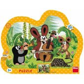 _6821088 Dino Frame Puzzle 25 pc, The Little Mole