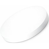 LED atsparus vandeniui 50W 3CCT 5500Lm IP54 Ø 500 x 42mm baltas