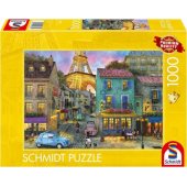 In the Streets of Paris, Puzzle (1000 pieces)