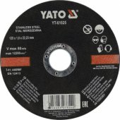 Yato YATO pjovimo diskas metalui INOX 125x1,0x22mm 61025 YT-61025