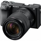 Alpha ILCE-6400 + 18-135mm Juodas