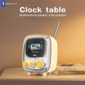 Divoom Divoom Tivoo 2 baltas pikselių meno Bluetooth garsiakalbis