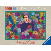 Ravensburger Puzzle - Frida Kahlo®s Paradise: Parrots, Monkeys 1000 pi