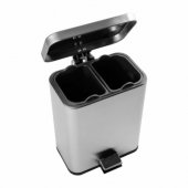 LA035235SSFEU7 5-Litre Dual Compartment Bin – Stainle