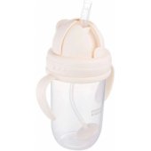 Nelašantis buteliukas su pasunkintu šiaudeliu 270ml Creme